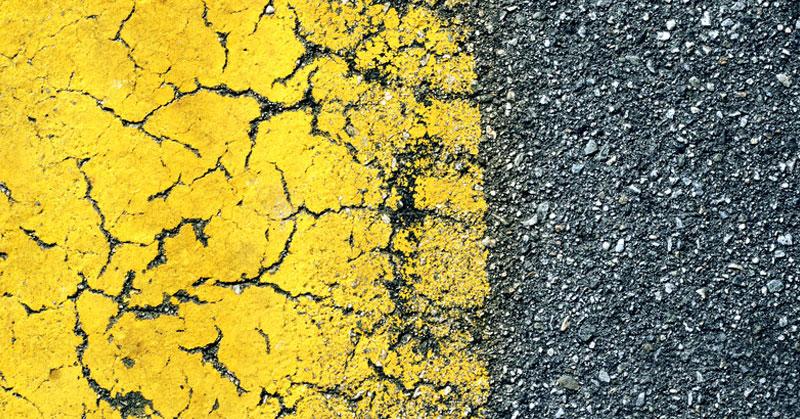 old asphalt