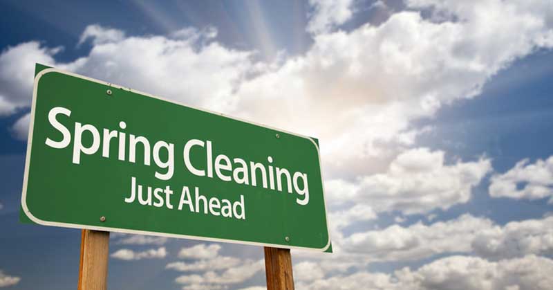 spring cleaning