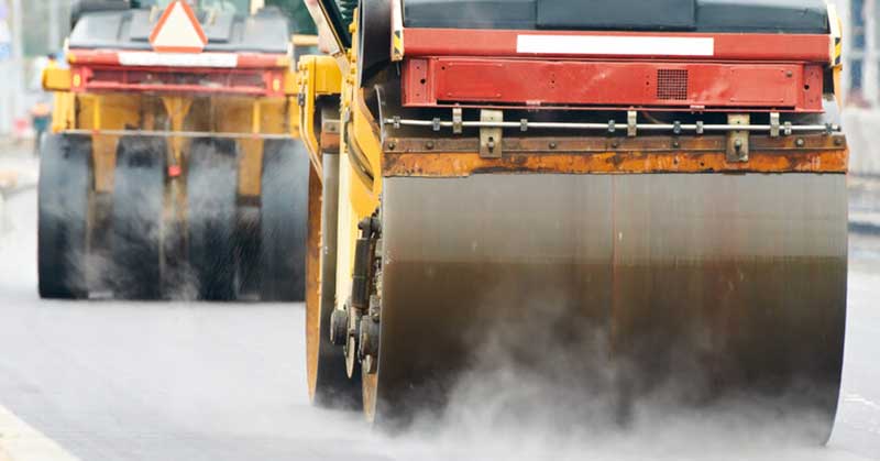 summer asphalt repair