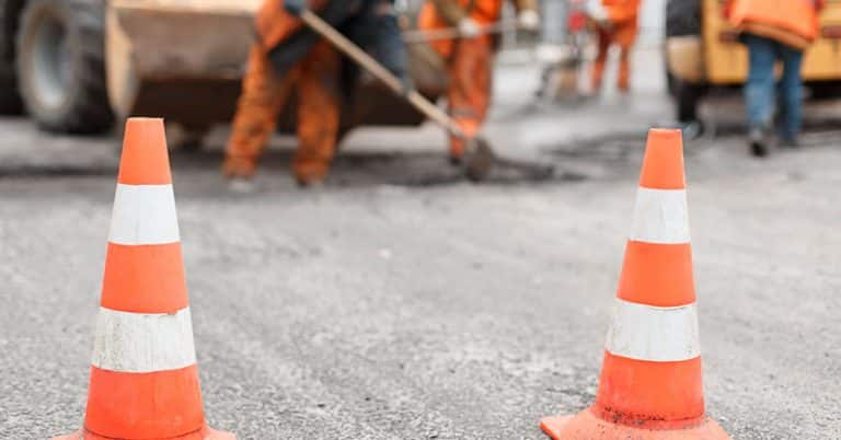 Ten asphalt maintenance