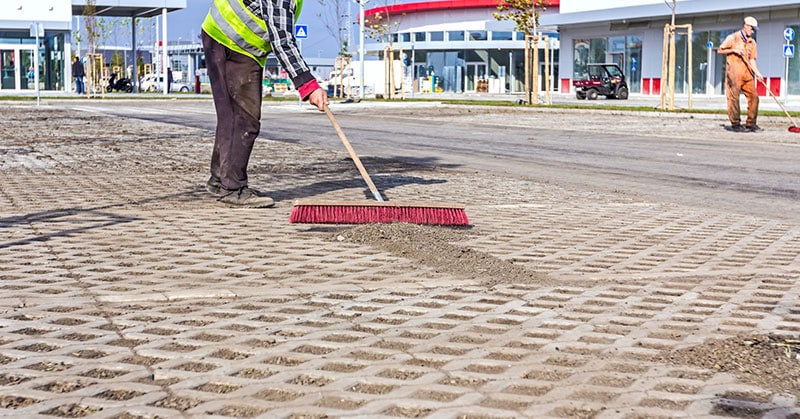 Parking lot Cleaning